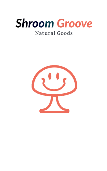 Official site image from The Shroom Groove showing listed products or brand materials.
